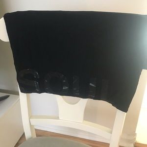 SoulCycle Mesh Cut-Out Back Cropped T-shirt